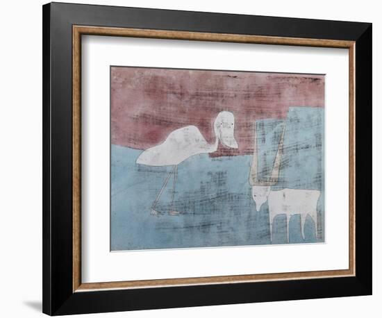 The Friendship; Tier Freundschaft-Paul Klee-Framed Giclee Print