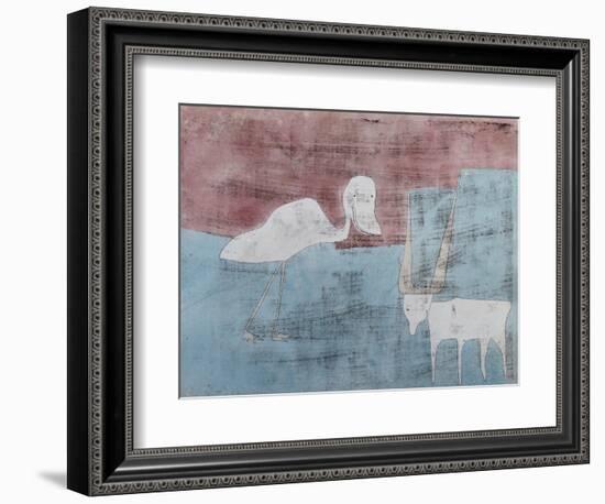 The Friendship; Tier Freundschaft-Paul Klee-Framed Giclee Print