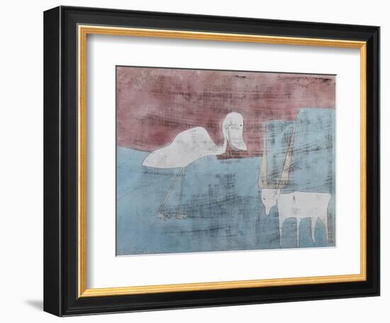 The Friendship; Tier Freundschaft-Paul Klee-Framed Giclee Print