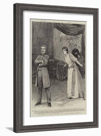 The Fringe of Society, the New Play at the Criterion Theatre-null-Framed Giclee Print