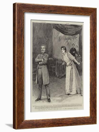 The Fringe of Society, the New Play at the Criterion Theatre-null-Framed Giclee Print