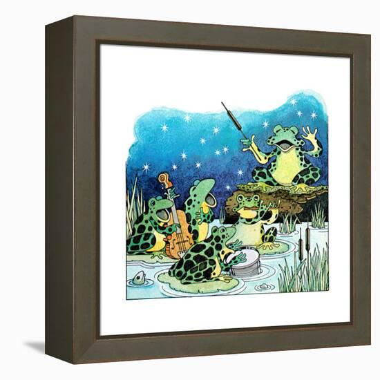 The Frog Opera - Jack & Jill-Jack Weaver-Framed Premier Image Canvas