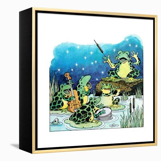 The Frog Opera - Jack & Jill-Jack Weaver-Framed Premier Image Canvas