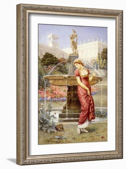 The Frog-Prince, 1880-Edward Frederick Brewtnall-Framed Giclee Print