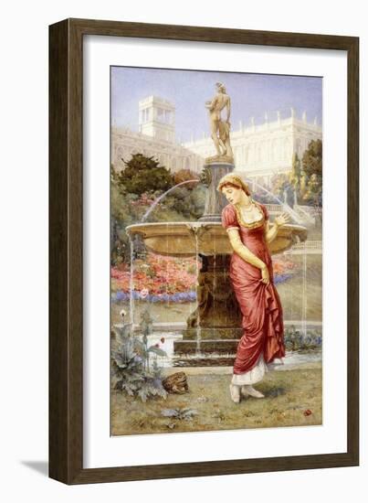 The Frog-Prince, 1880-Edward Frederick Brewtnall-Framed Giclee Print