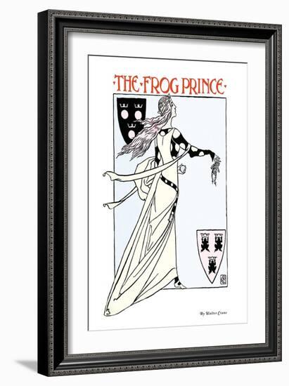 The Frog Prince, c.1900-Walter Crane-Framed Art Print