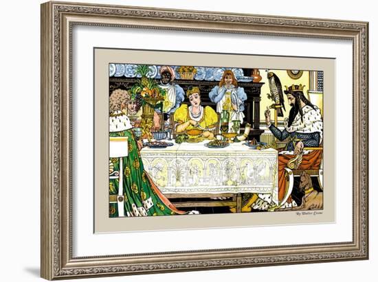 The Frog Prince, c.1900-Walter Crane-Framed Art Print