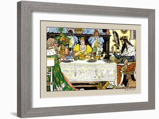 The Frog Prince, c.1900-Walter Crane-Framed Art Print