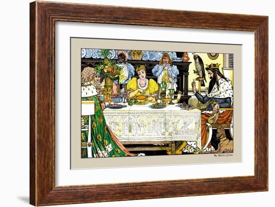 The Frog Prince, c.1900-Walter Crane-Framed Art Print