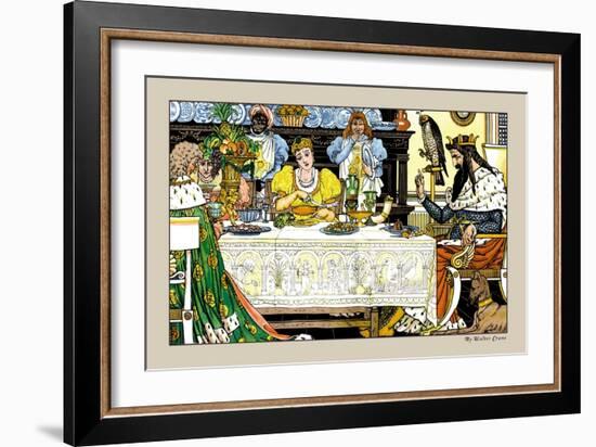 The Frog Prince, c.1900-Walter Crane-Framed Art Print