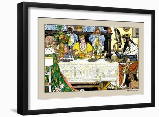 The Frog Prince, c.1900-Walter Crane-Framed Art Print