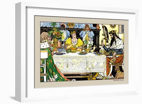 The Frog Prince, c.1900-Walter Crane-Framed Art Print