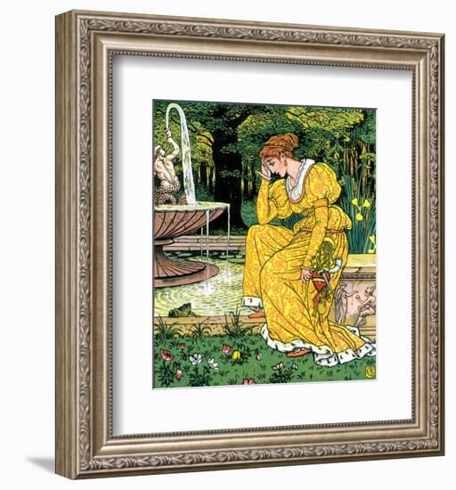 The Frog Prince-Walter Crane-Framed Premium Giclee Print