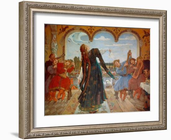 The Frog Princess-Viktor Mikhaylovich Vasnetsov-Framed Giclee Print