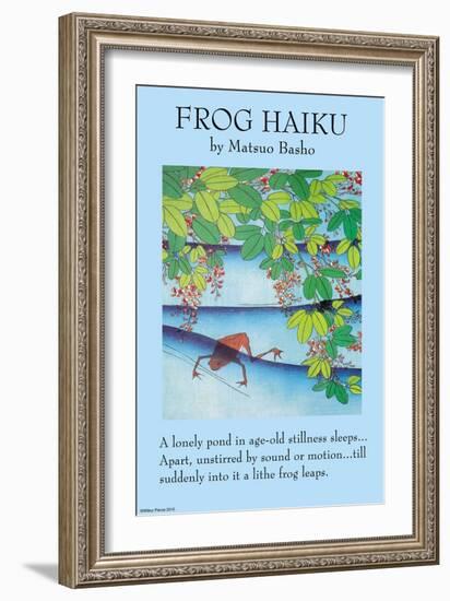 The Frog-null-Framed Art Print