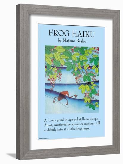 The Frog-null-Framed Art Print