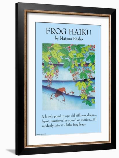 The Frog-null-Framed Art Print