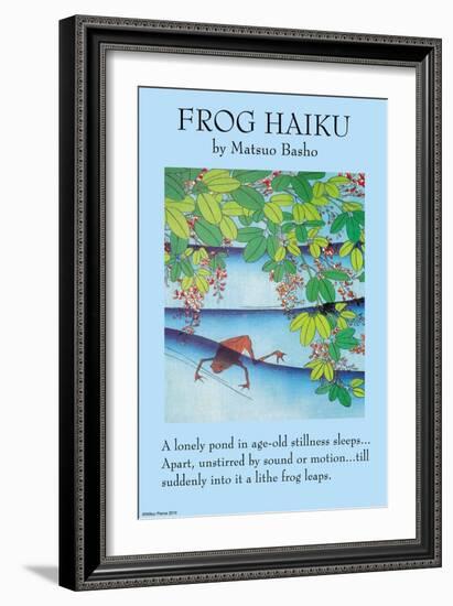 The Frog-null-Framed Art Print