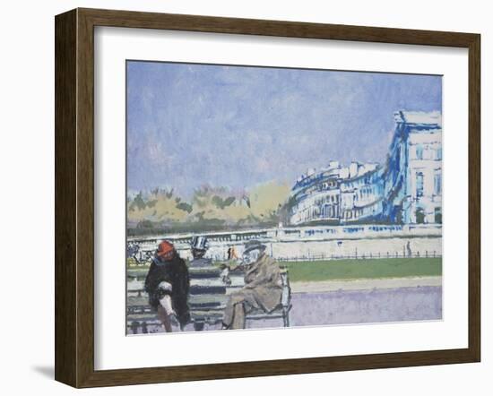 The Front at Hove (Turpe Senex Miles Turpe Senilis Amor)-Walter Richard Sickert-Framed Giclee Print