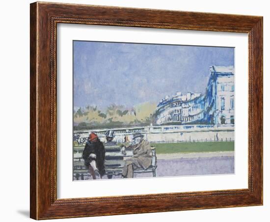 The Front at Hove (Turpe Senex Miles Turpe Senilis Amor)-Walter Richard Sickert-Framed Giclee Print