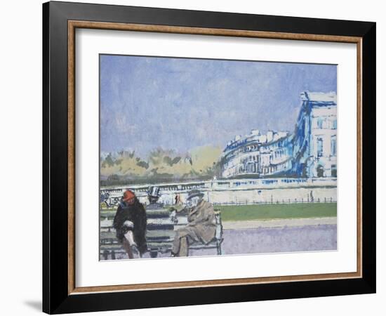 The Front at Hove (Turpe Senex Miles Turpe Senilis Amor)-Walter Richard Sickert-Framed Giclee Print