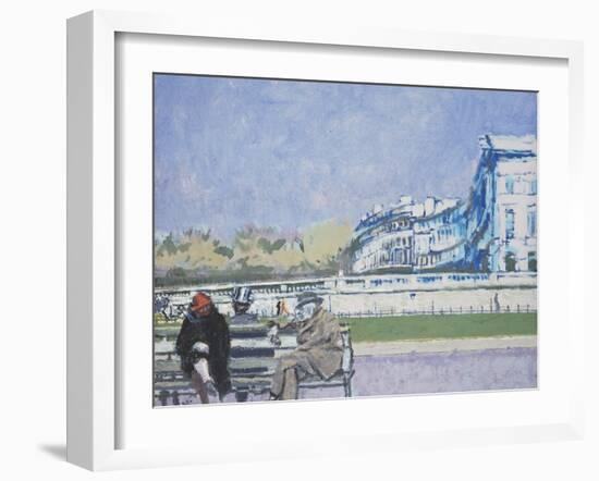 The Front at Hove (Turpe Senex Miles Turpe Senilis Amor)-Walter Richard Sickert-Framed Giclee Print