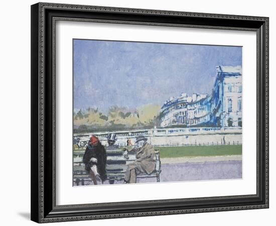 The Front at Hove (Turpe Senex Miles Turpe Senilis Amor)-Walter Richard Sickert-Framed Giclee Print