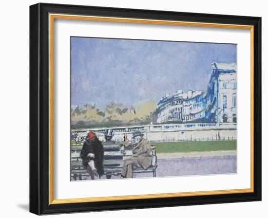 The Front at Hove (Turpe Senex Miles Turpe Senilis Amor)-Walter Richard Sickert-Framed Giclee Print