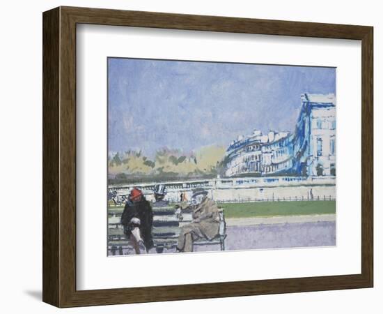 The Front at Hove (Turpe Senex Miles Turpe Senilis Amor)-Walter Richard Sickert-Framed Giclee Print