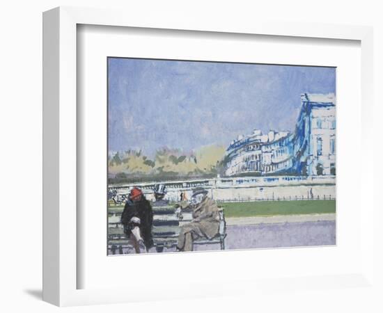 The Front at Hove (Turpe Senex Miles Turpe Senilis Amor)-Walter Richard Sickert-Framed Giclee Print