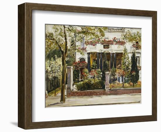 The Front Garden of the Steinbart Villa in Berlin-Max Slevogt-Framed Giclee Print