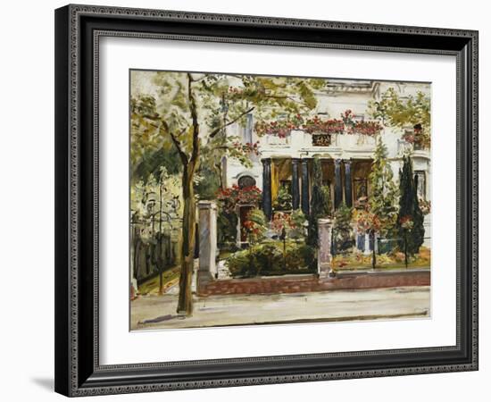 The Front Garden of the Steinbart Villa in Berlin-Max Slevogt-Framed Giclee Print