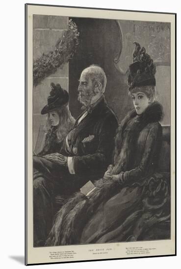 The Front Pew-Henry Stephen Ludlow-Mounted Giclee Print