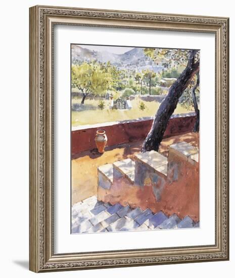 The Front Steps-Lucy Willis-Framed Art Print