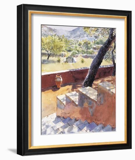 The Front Steps-Lucy Willis-Framed Art Print