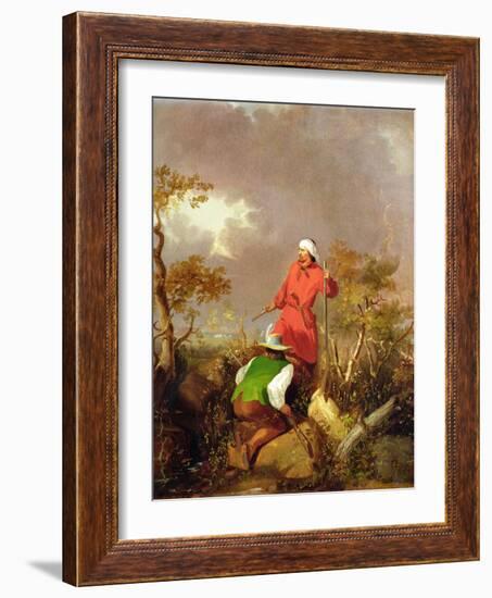 The Frontiersmen-Alonzo Chappel-Framed Giclee Print