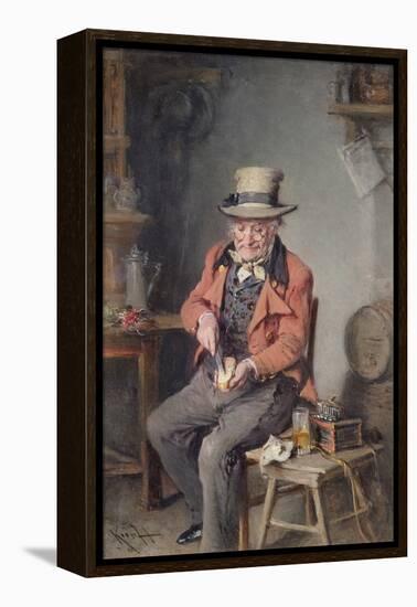 The Frugal Meal-Hermann Kern-Framed Premier Image Canvas