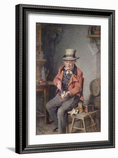 The Frugal Meal-Hermann Kern-Framed Giclee Print