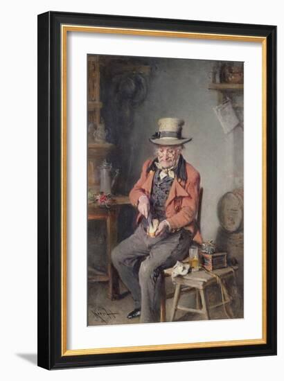 The Frugal Meal-Hermann Kern-Framed Giclee Print