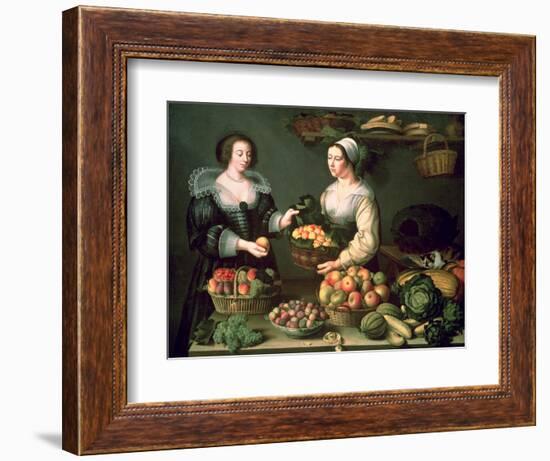 The Fruit and Vegetable Seller-Louise Moillon-Framed Giclee Print