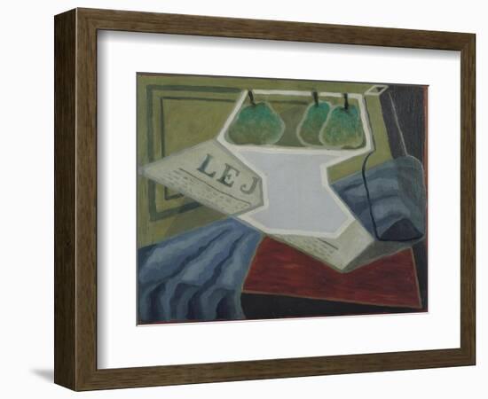 The Fruit Bowl, 1925-27-Juan Gris-Framed Giclee Print