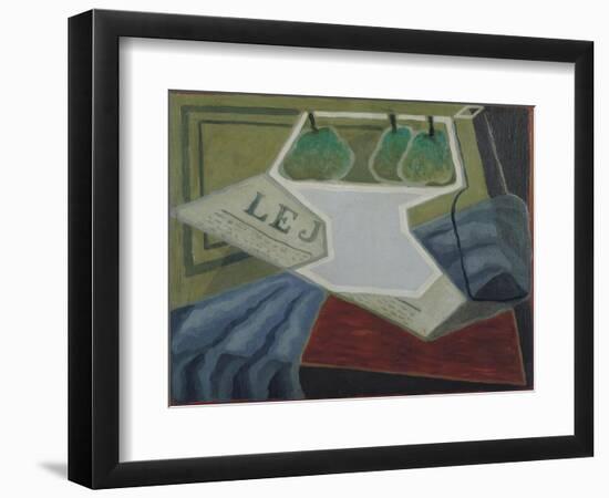 The Fruit Bowl, 1925-27-Juan Gris-Framed Giclee Print