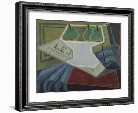 The Fruit Bowl, 1925-27-Juan Gris-Framed Giclee Print