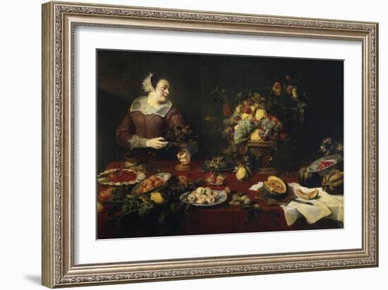 The Fruit Girl, Ca. 1633-Frans Snyders-Framed Giclee Print