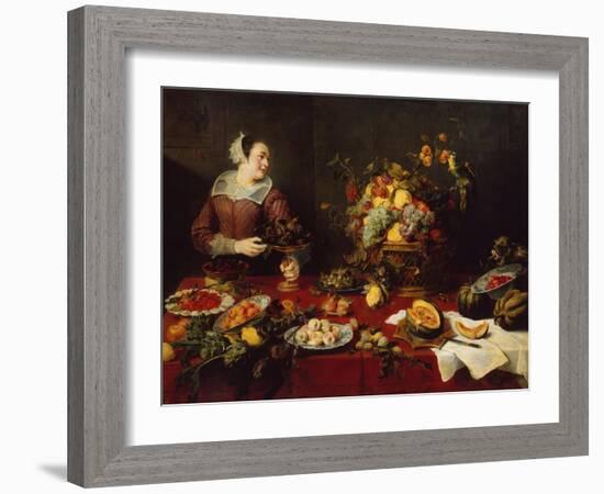 The Fruit Seller-Frans Snyders-Framed Giclee Print