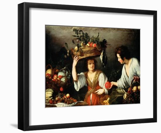 The Fruit Seller-Bernardo Strozzi-Framed Giclee Print