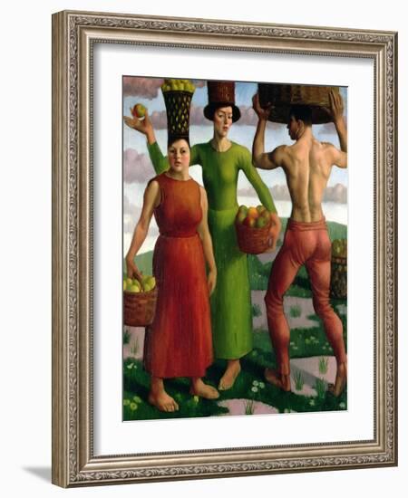 The Fruit Sorters, 1914-Mark Gertler-Framed Giclee Print