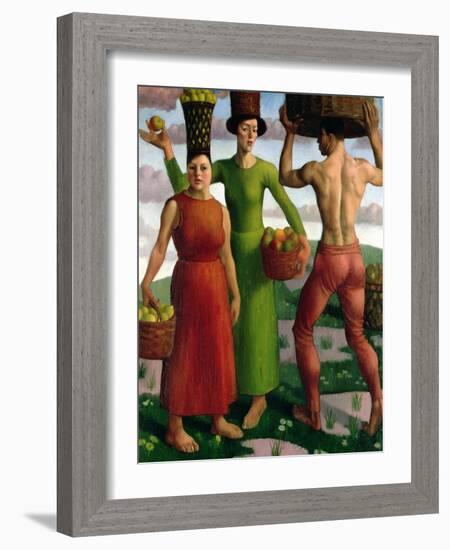 The Fruit Sorters, 1914-Mark Gertler-Framed Giclee Print