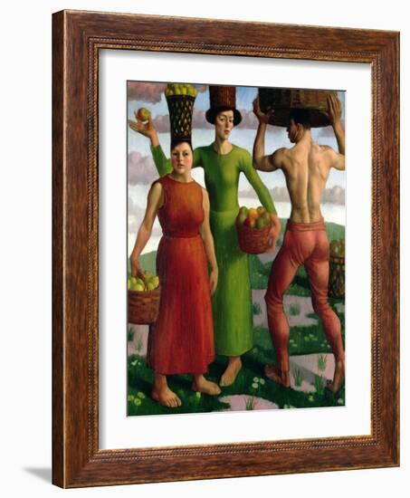 The Fruit Sorters, 1914-Mark Gertler-Framed Giclee Print