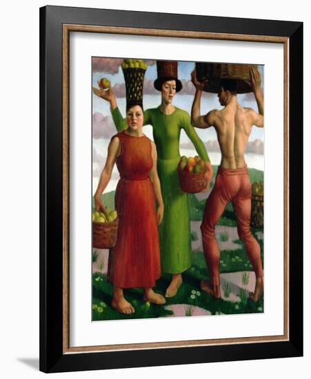 The Fruit Sorters, 1914-Mark Gertler-Framed Giclee Print